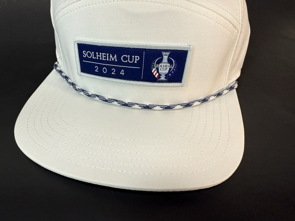 Solheim Cup 2024 White Hat Cap Mid Fit PLEASE READ