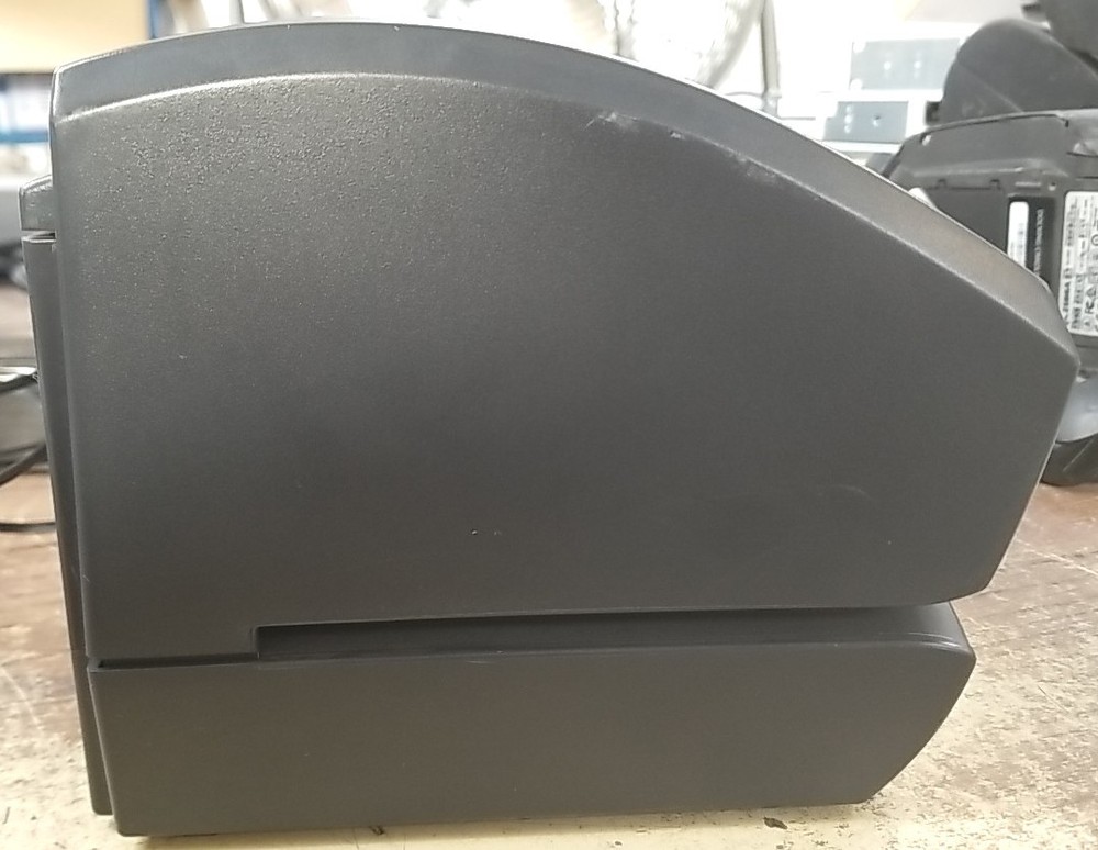 Lathem 1600E True-Align Stamp Work Time Clock with AC Adapter (No Key)