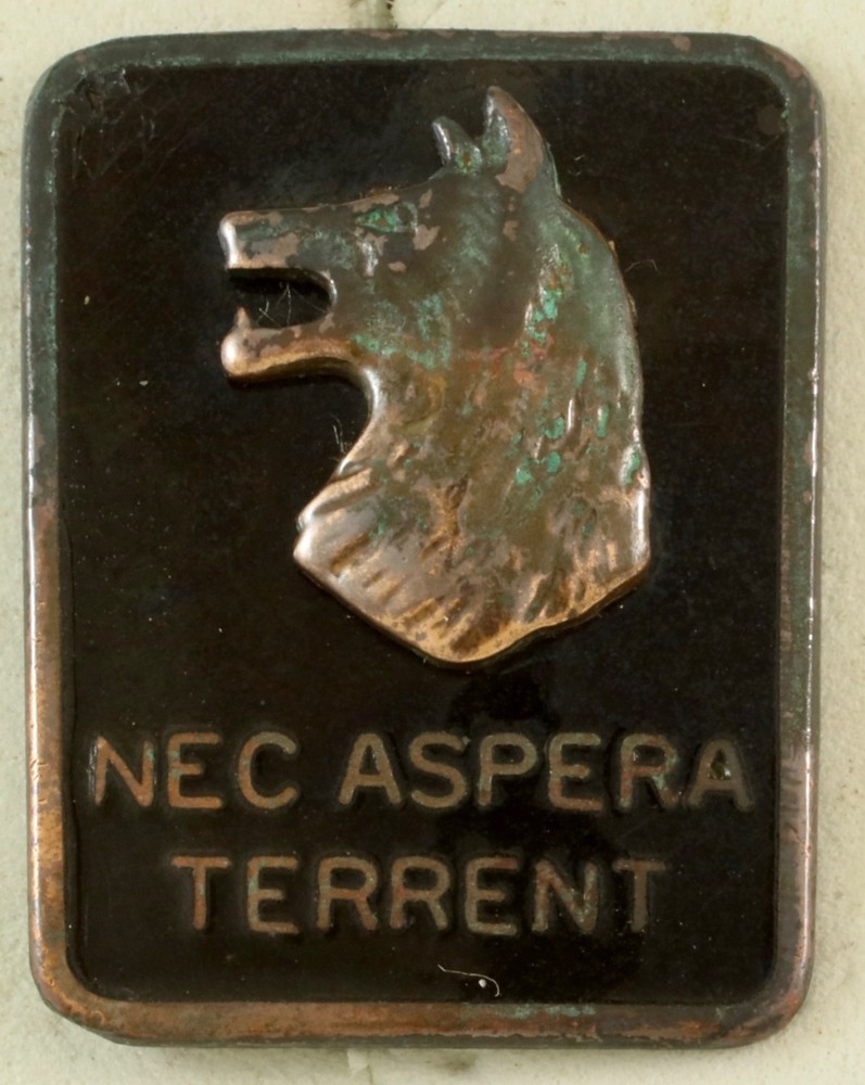 27th Infantry Regiment Crest DI/DUI Screwback NS Meyer HM