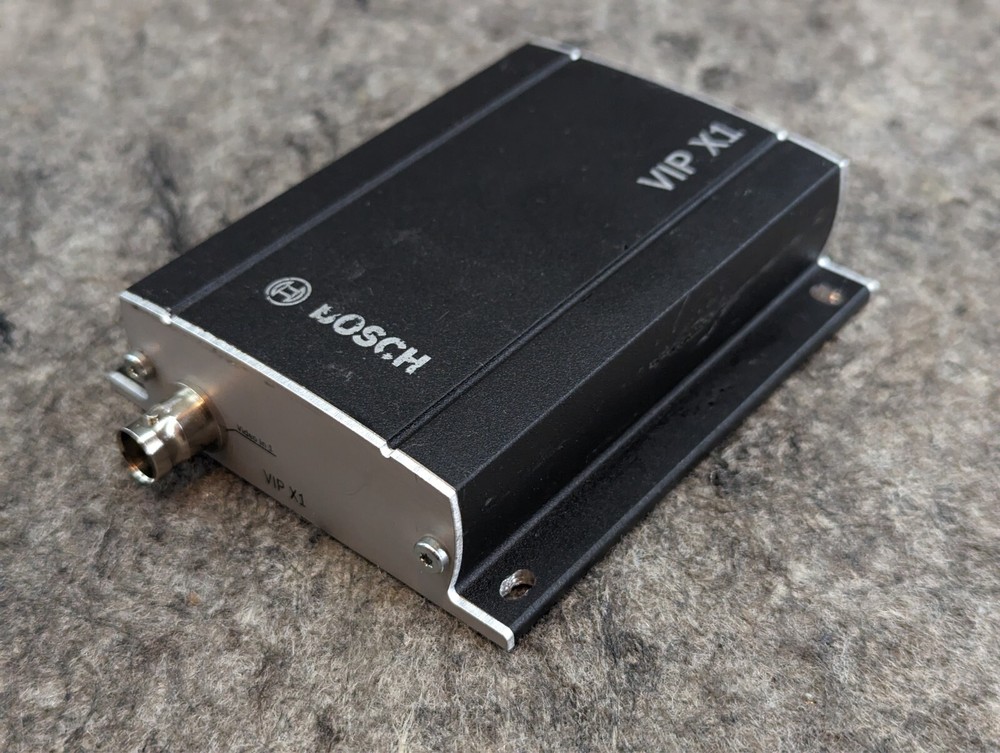Bosch VIPX1A MPEG-4 Professional Performance Single Channel Encoders 🔥Works🔥
