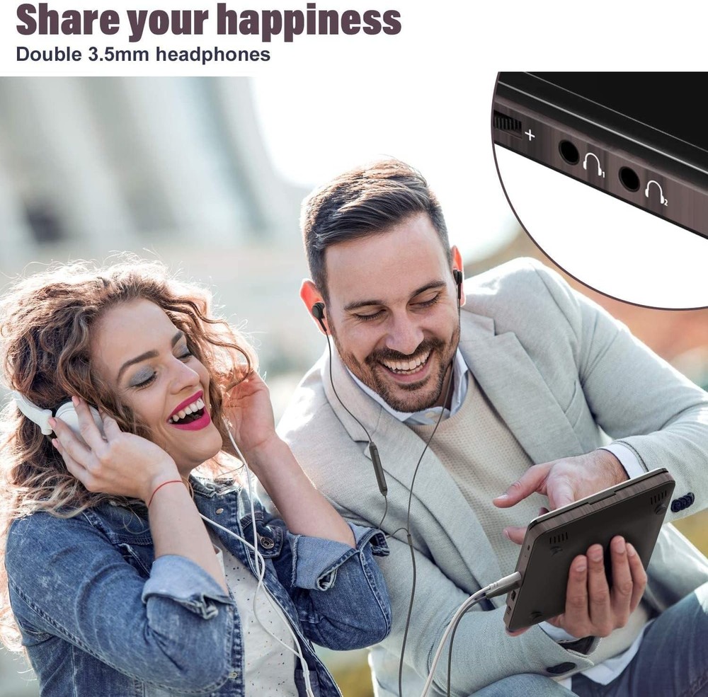 Versatile CD Player with Bluetooth, Anti-Skip Technology & Dual Audio Jacks