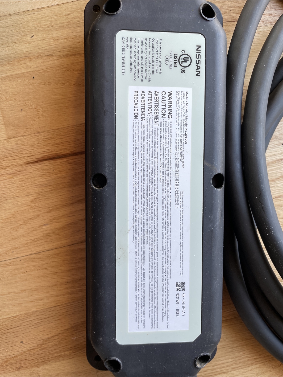 Nissan Leaf Ariya EV Charger level 2 30 Amps fast home charging cable 220v 240v