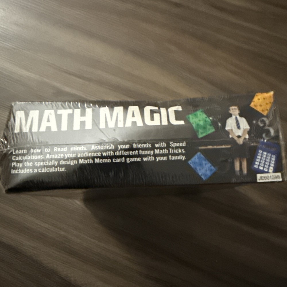 Math Magic Science Kit Kidz Labs Tricks Games Puzzle Educational Games
