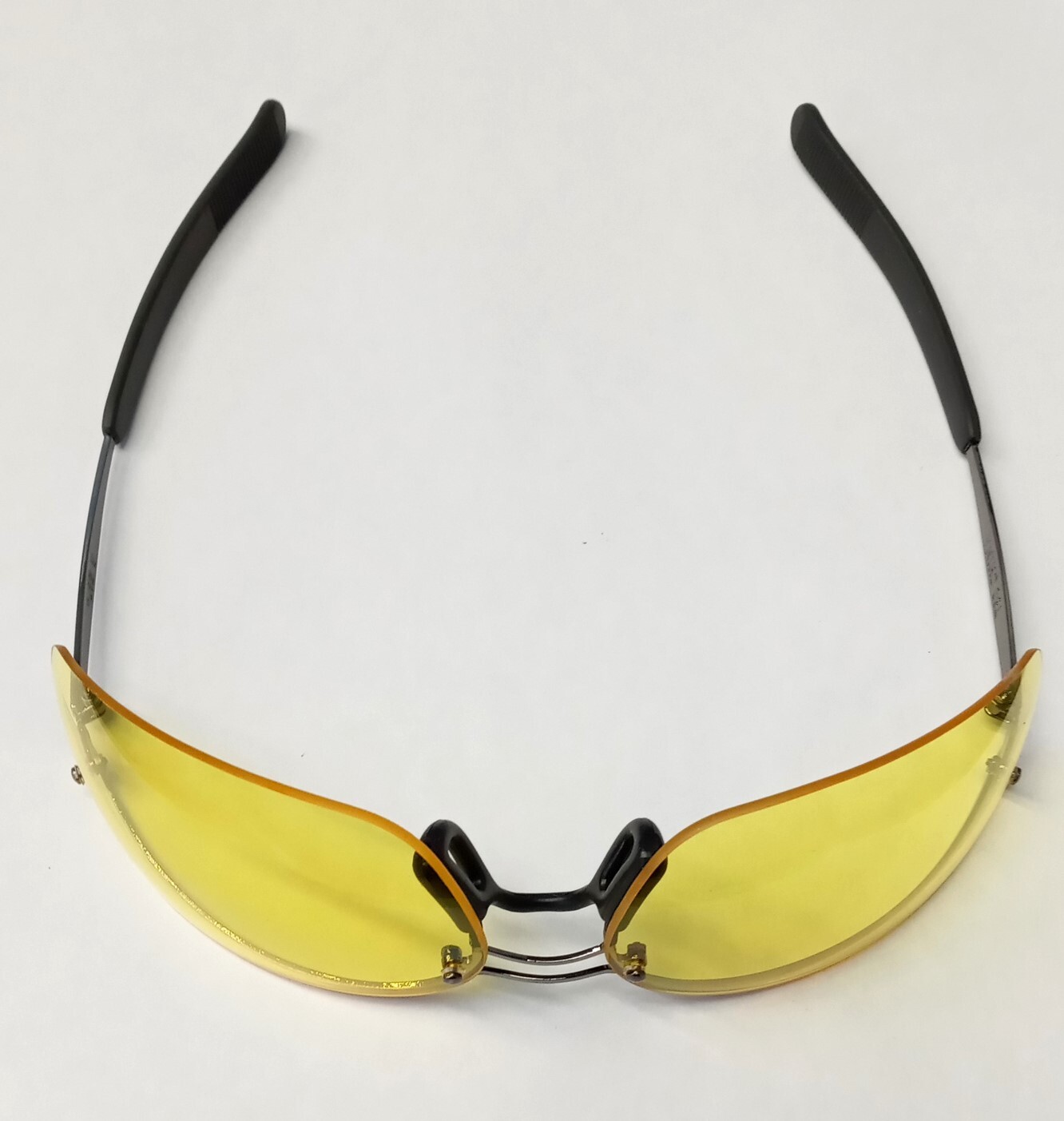 Radians T82-40RD Safety Shooting Glasses - Metal Frame - Amber-Lens