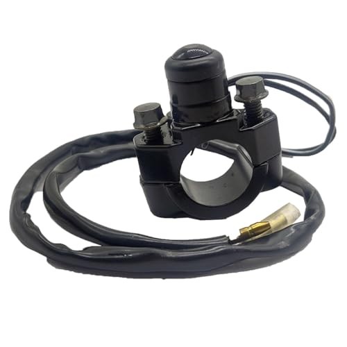 7/8" ATV Motorcycle Horn Switch Momentary Push Button Switch Electric Power