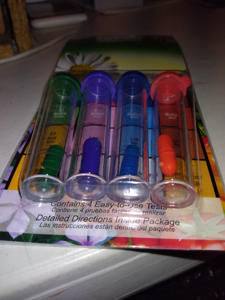 NEW! FERRY MORSE Soil Test Kit For pH Nitrogen Phosphorus & Potash