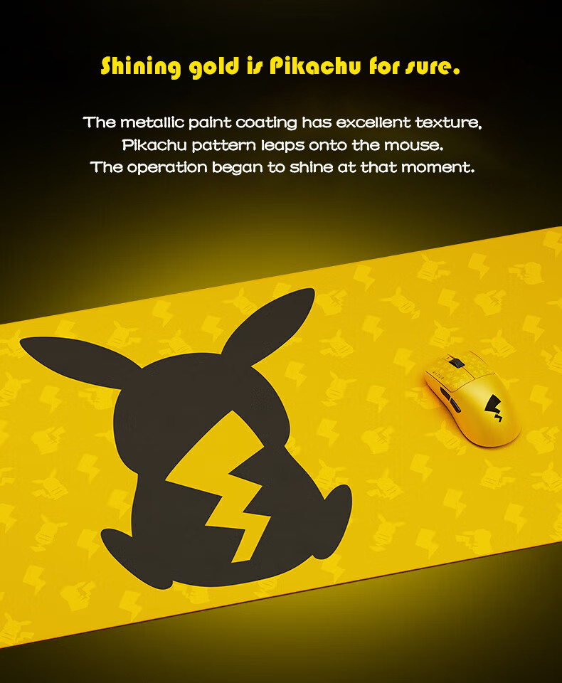 Razer x Pokémon Pikachu Viper V3 Pro Wireless Mouse + Mouse Pad Set