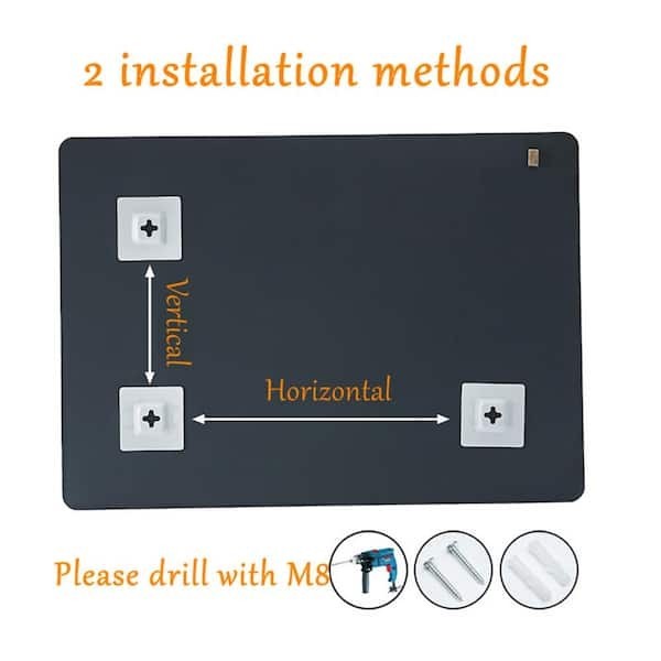 Single Frameless Bathroom Wall Mirror