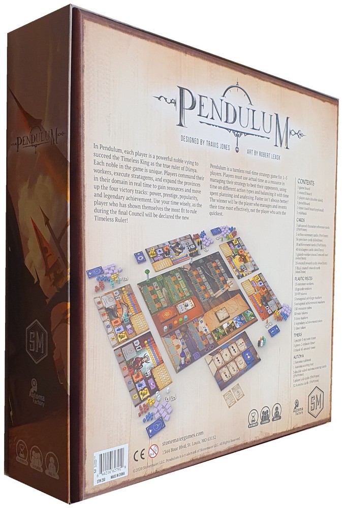 Pendulum board game