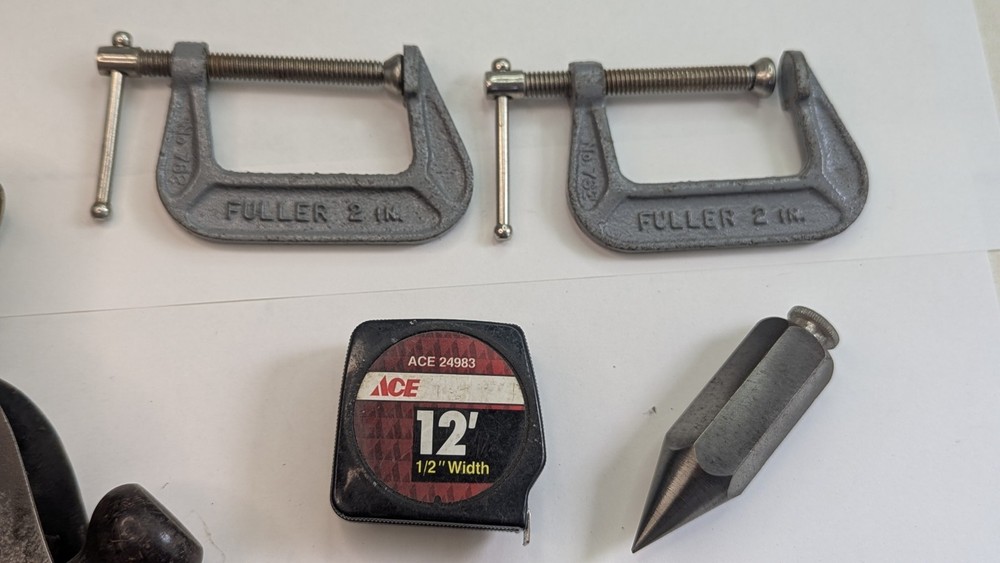 Small group of woodworking tools