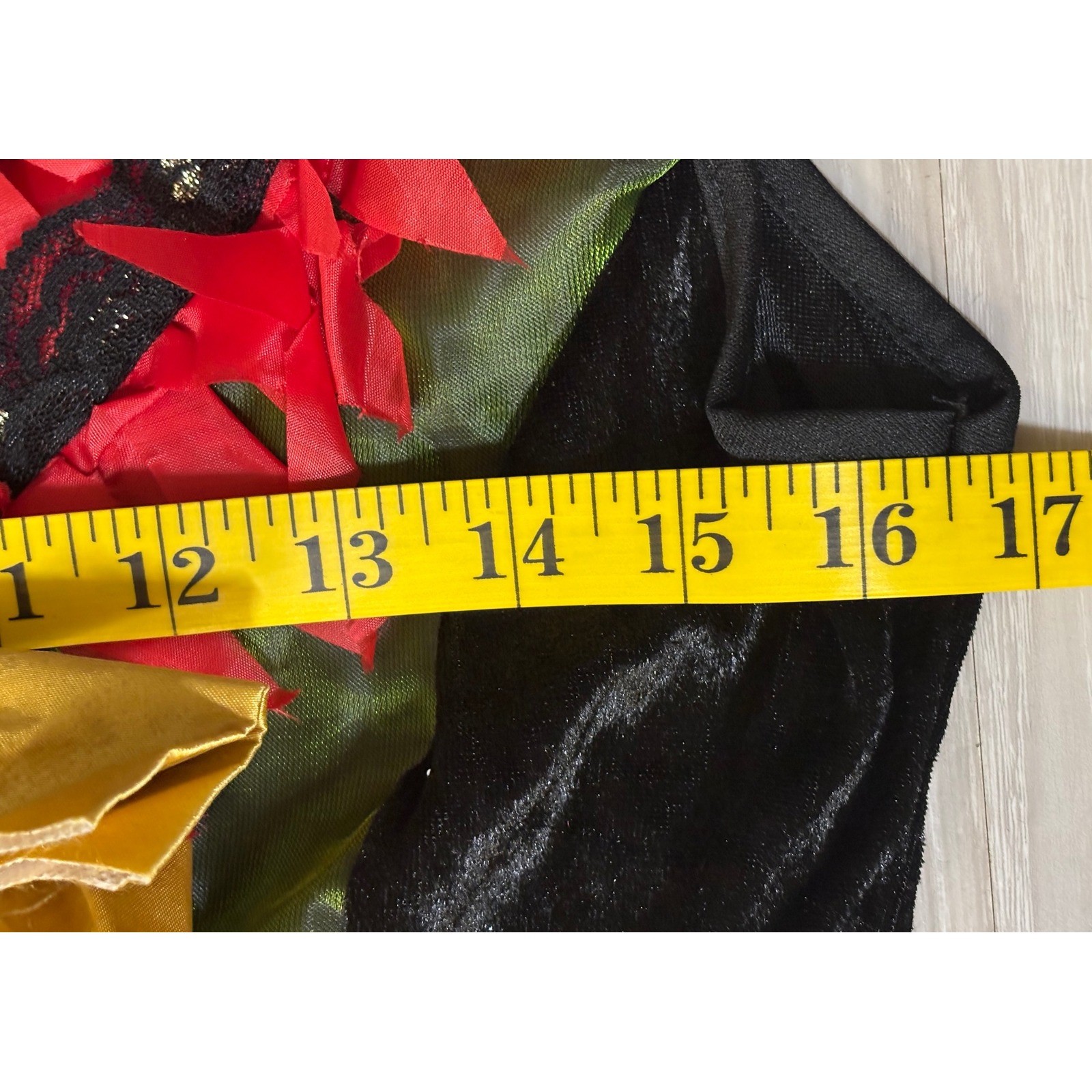 Rubies Evil Clown Costume Womens S Red Black Halloween Cosplay Dress Leggings