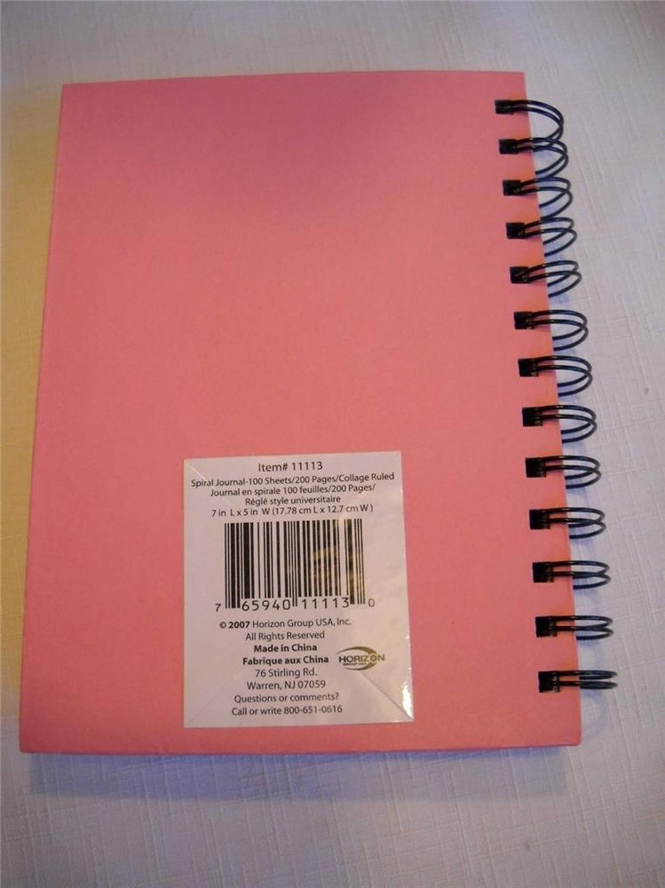 MEMORY KEEPSAKE Personal Journal Diary "T" 200 Lined Pages /100 Sheets