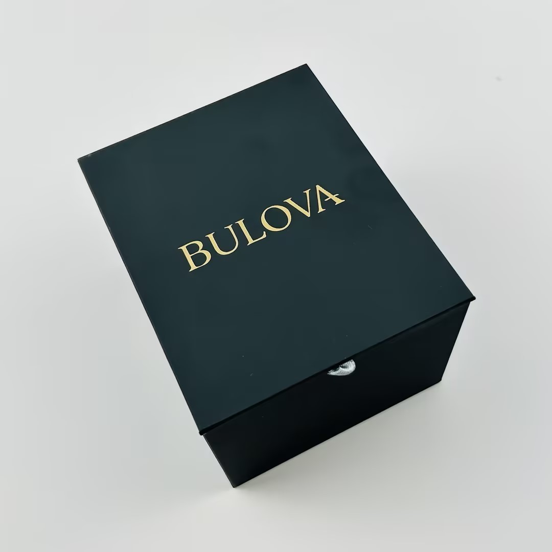 Bulova Marine Star 98B400 Men's Blue Dial Stainless Chronograph Quartz Watch New