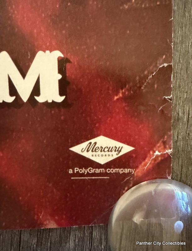 Original 1998 Mercury German Release KISS Promo Poster Psycho Circus Clown Rock