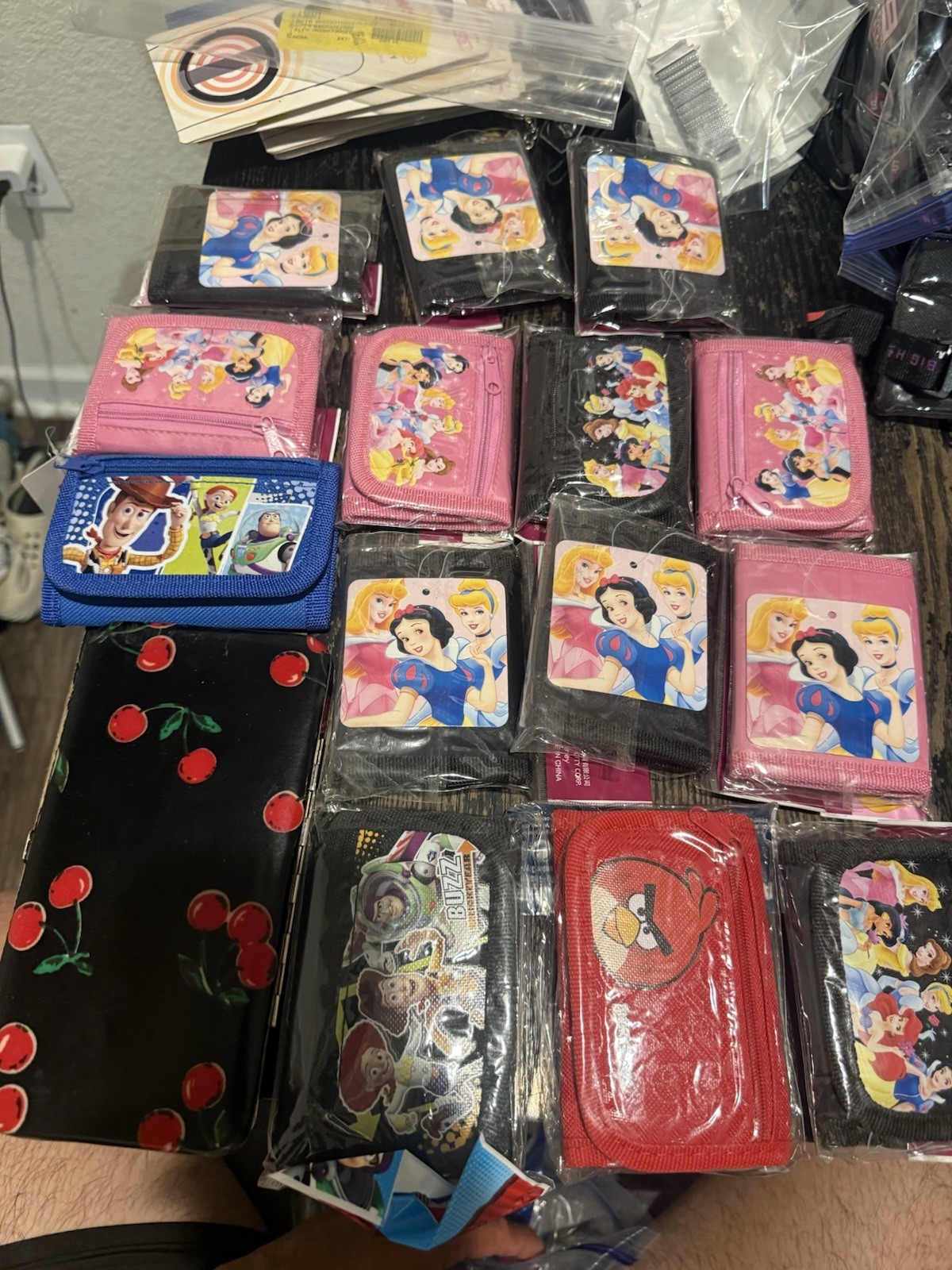 Disney Princess Small Wallets Lot Pink Black Disney Franchise Assorted Colors