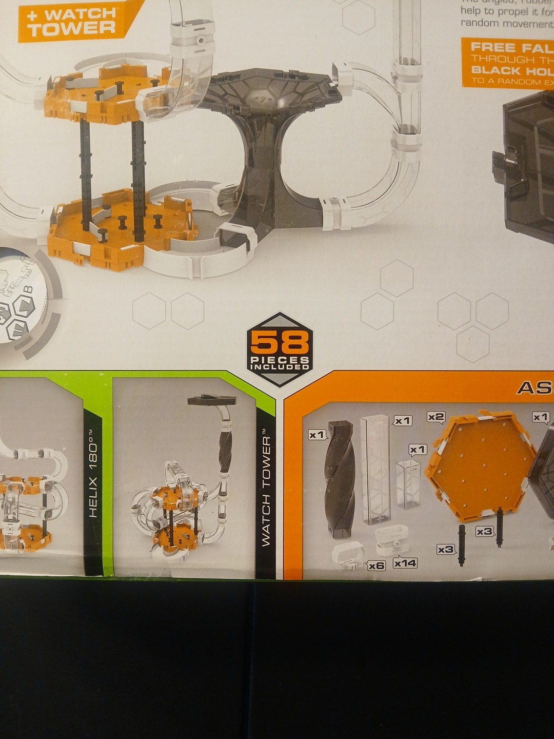 New Sealed Hex Bug Nano V2 Black Hole 58 Pcs Gravity Defying Robotic Creatures