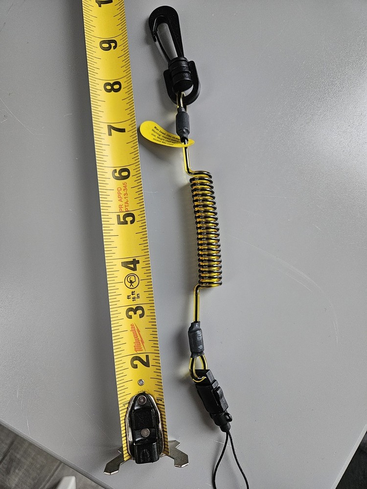 🆕️ PYTHON SAFETY  2 LB lanyard. Fall protection. Drop prevention
