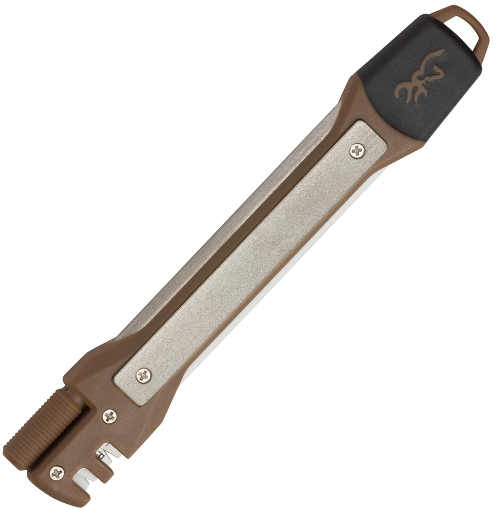 Browning Primal Knife Sharpener Pocket Sized Diamond Surface Carbide/Ceramic