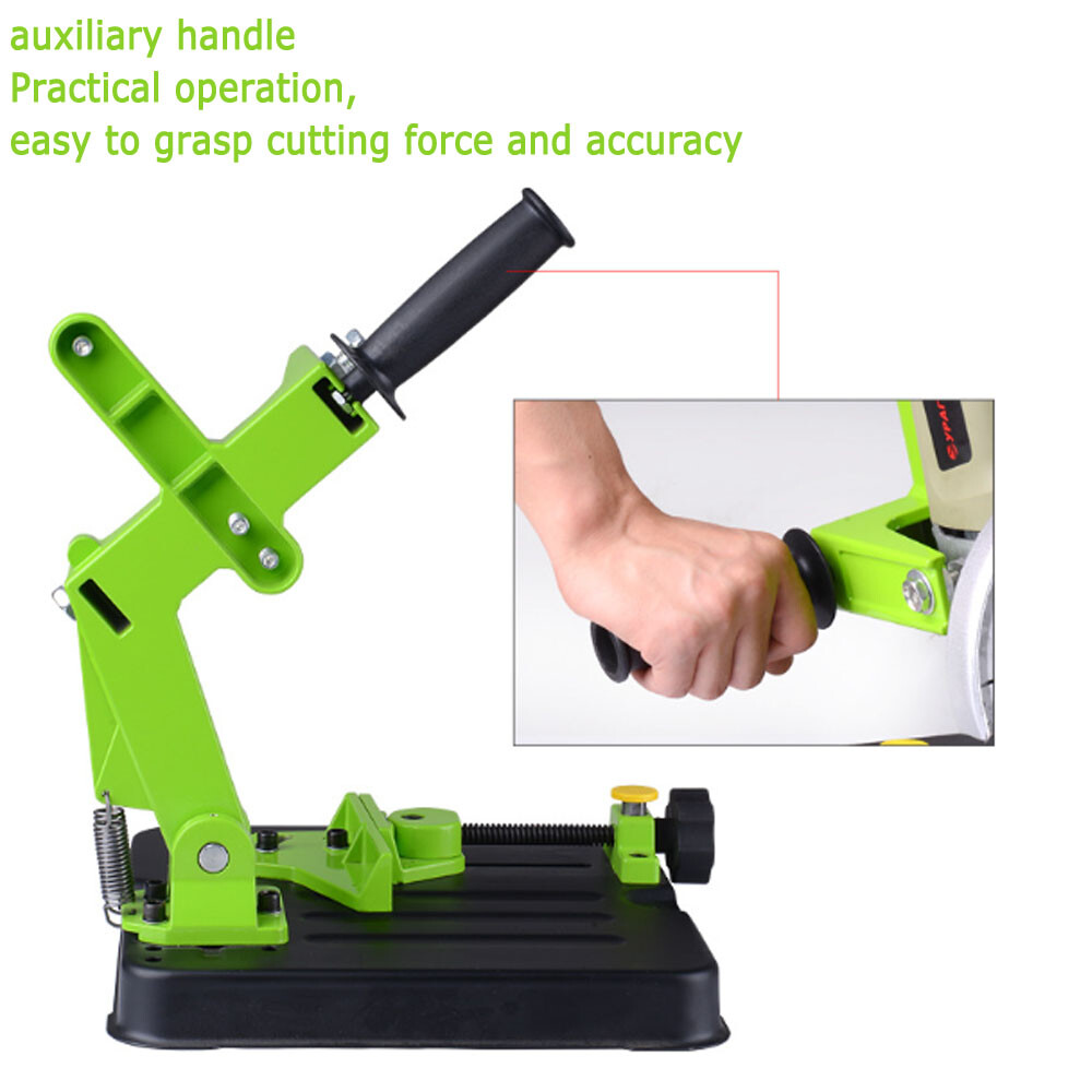 Angle Grinder Holder Support For Cutting Machine DIY Aluminum Bracket Iron Base