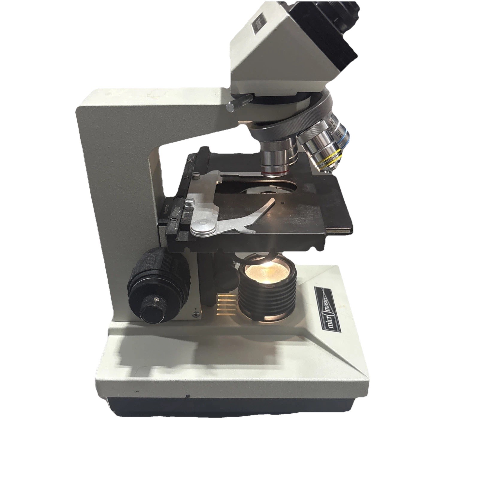 Phase Contrast Microscope Fisher Micromaster Microscope Model CK