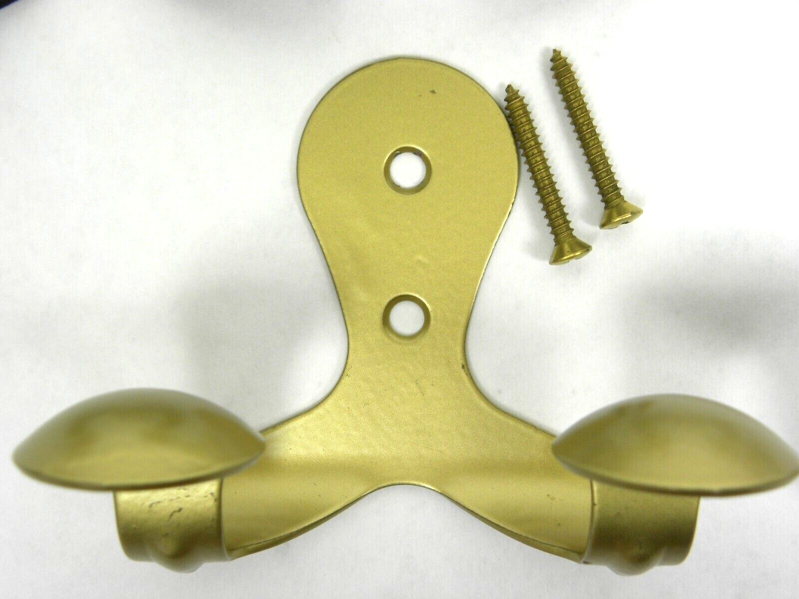 4 Pieces- FENIX Smart Hook Double Garment Friendly Clothes Coat Towel 2-Hooks