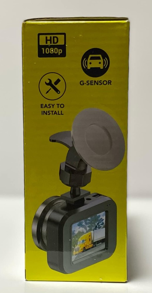 TD Electronics 1080P Platinum Dash Cam (Includes 8GB Memory)