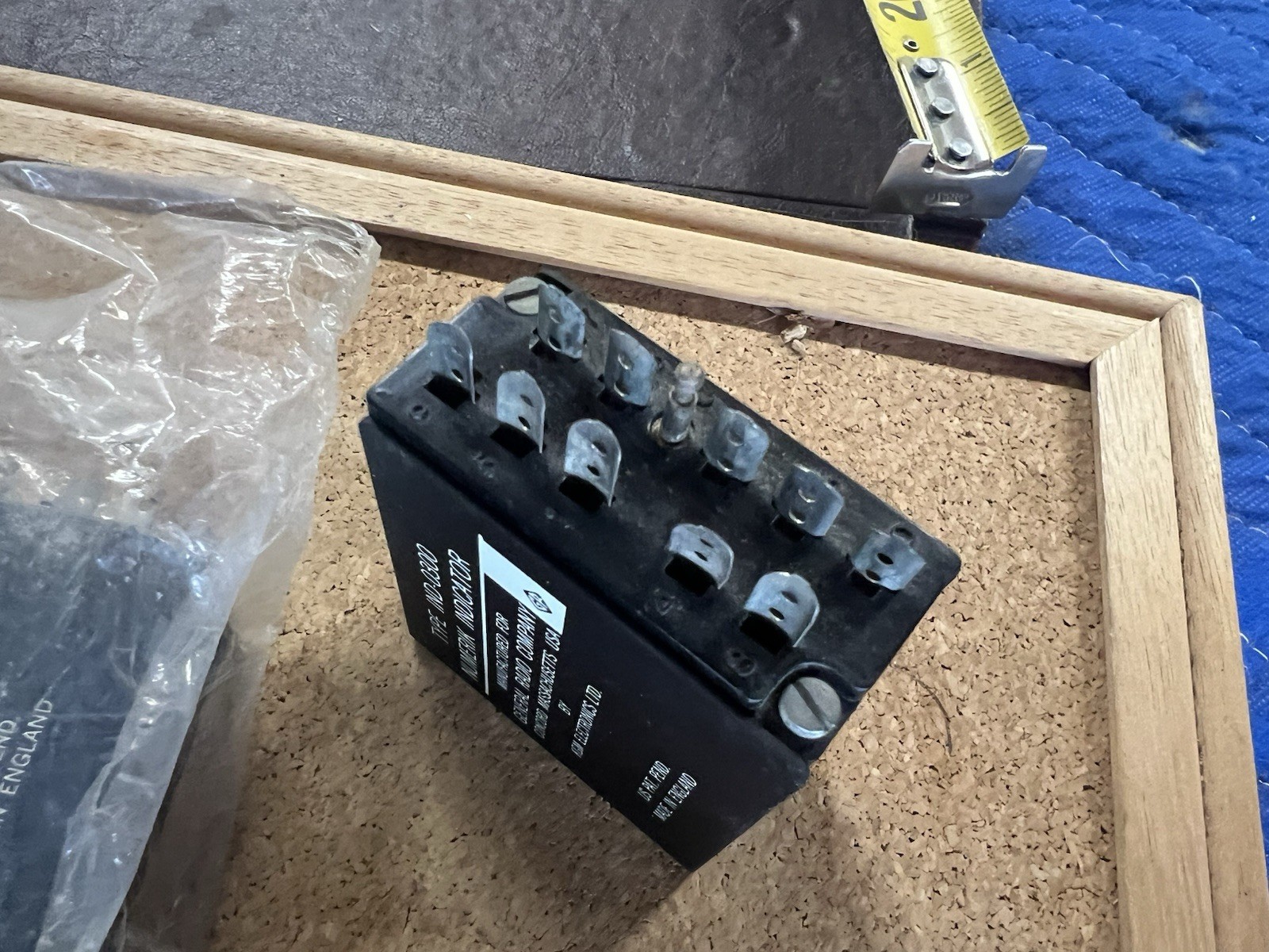 Lot of 6 KGM / General Radio Numerik Indicator IND-0300 Edge-lit Number Display