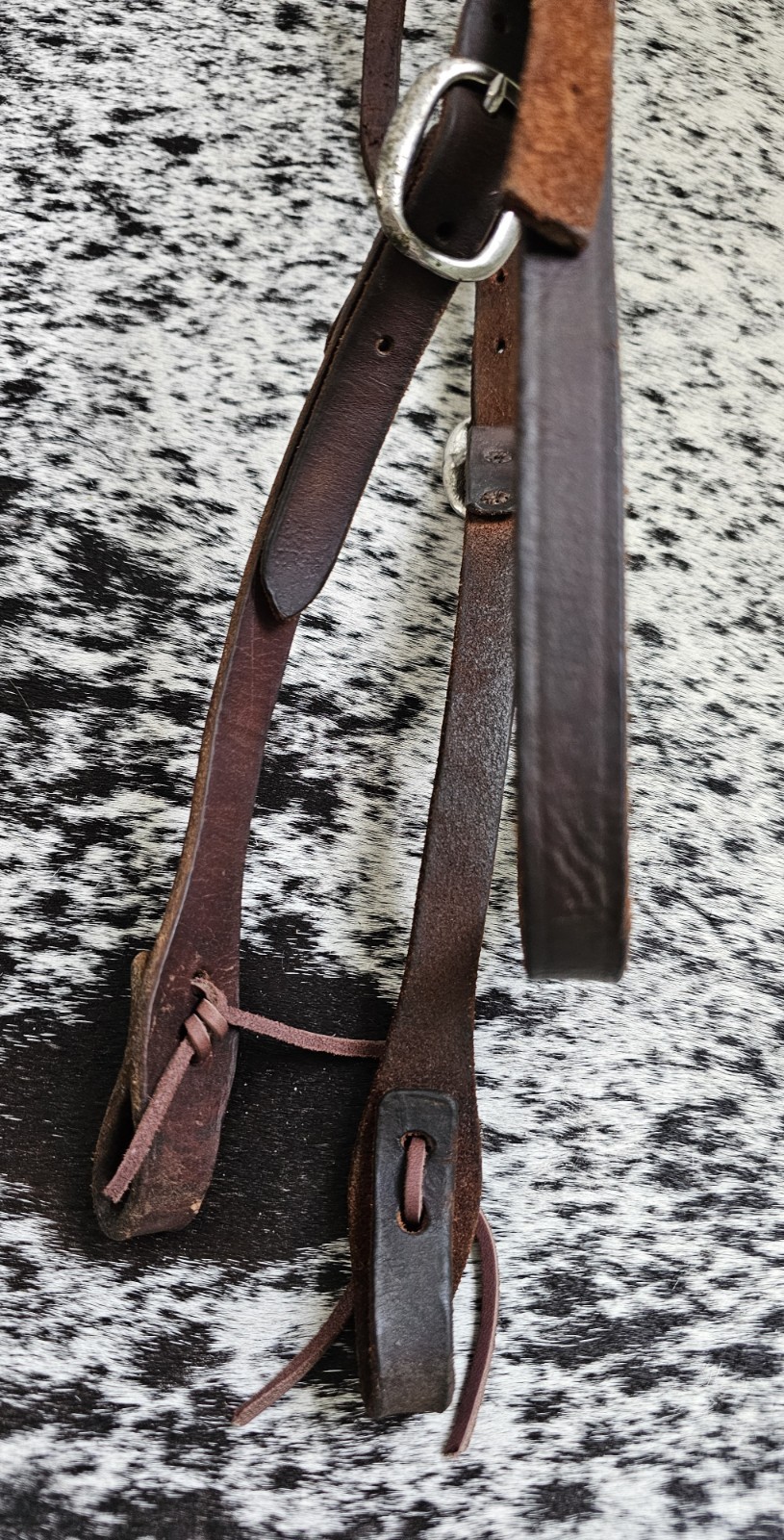 One Ear Headstall With Throat Latch