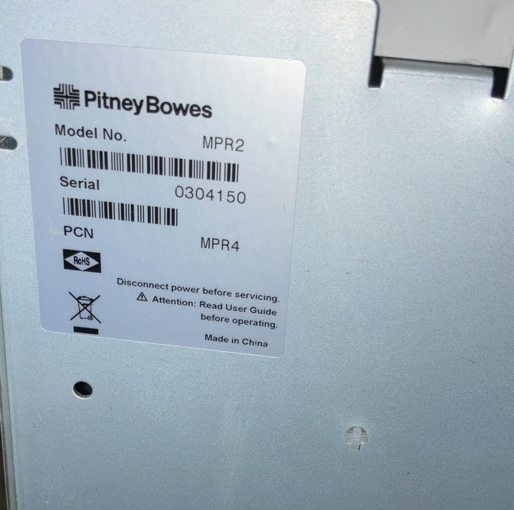 Pitney Bowes MPR2 Hewlett Packard Color Envelope Printer With Cables Only TESTED