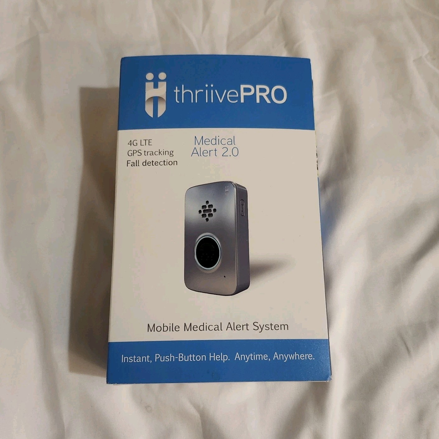 ThriivePRO Medical Alert 2.0 4G LTE GPS Fall Detection Emergency Device