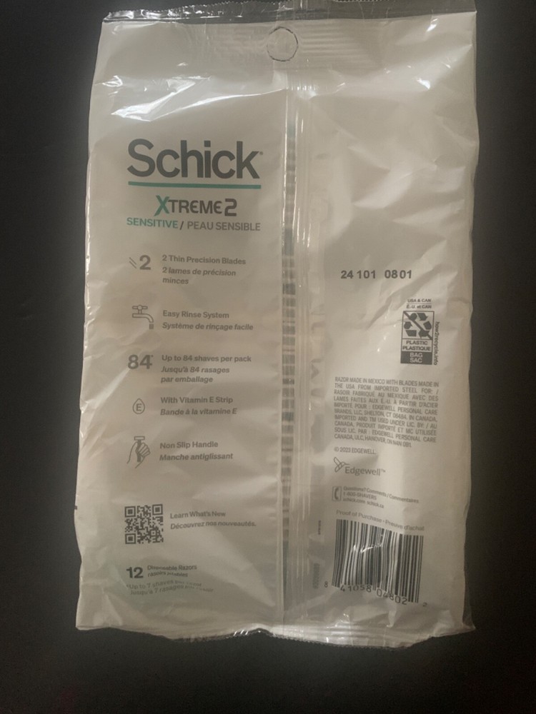 Schick Xtreme 2 Sensitive Disposable Razors - 12 Count