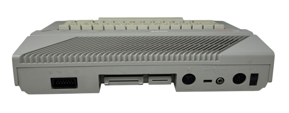 Atari 130XE Computer w/Box, Power Supply, Cables & Manual ~ Untested Powers On