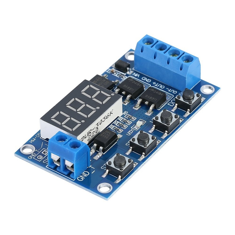 Time Relay, DC 5V-36V Trigger Cycle Delay Timer Switch Turn On/Off Relay Modu...
