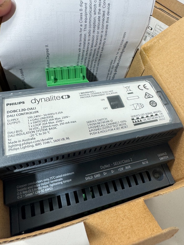 (1 Piece) Philips Dynalite DDBC120-DALI DIMMER CONTROLLER