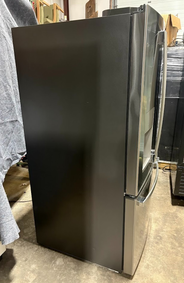 GE ENERGY STAR GFE24JYKHFFS 33" Stainless 23.6 Cu. Ft. French-Door Refrigerator