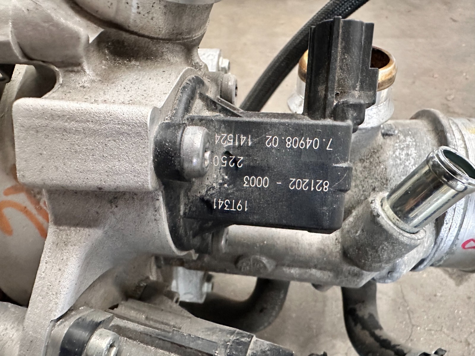 19-25 SUBARU ASCENT TURBOCHARGER EXHAUST MANIFOLD WITH 58K MILES, OEM LOT3648