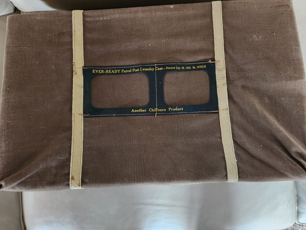Ever-Ready Parcel Post Laundry Case ChiPenco ca. 1932