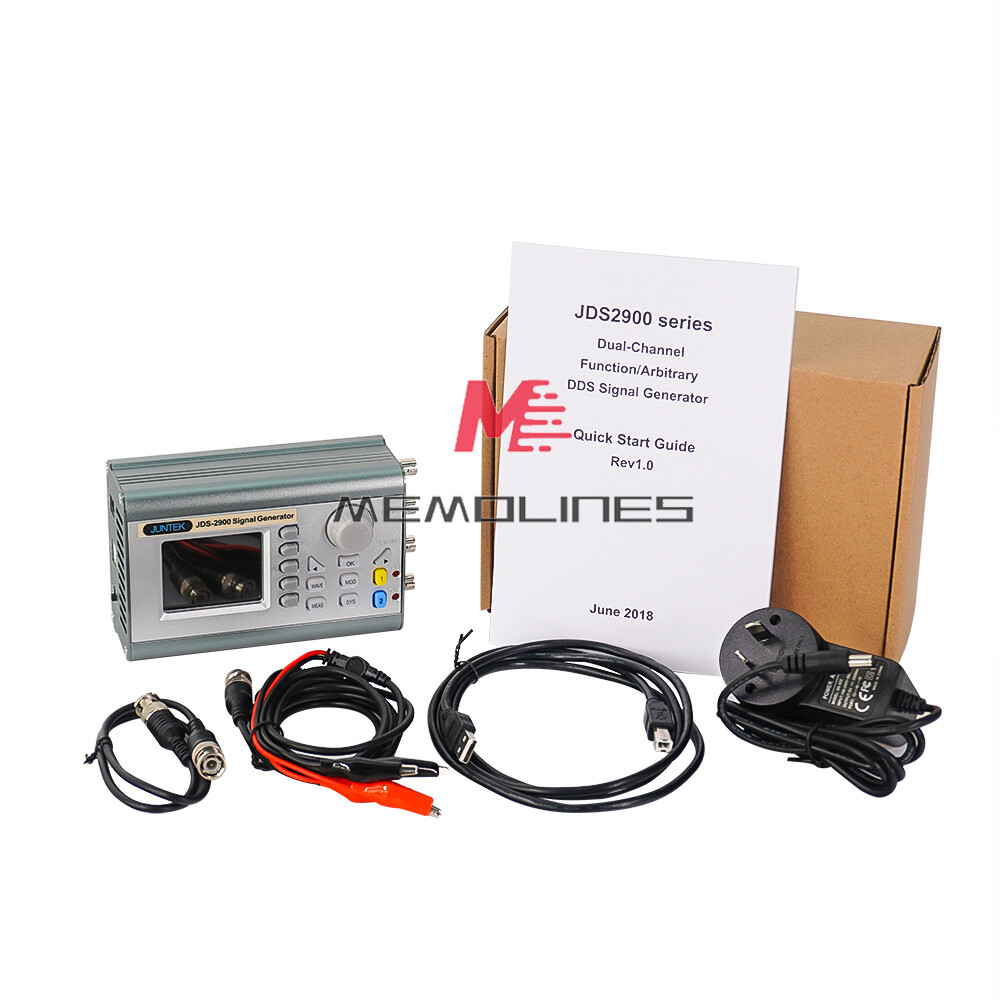 JDS2900 2Channel DDS Function Signal Generator Pulse Signal Frequency Meter