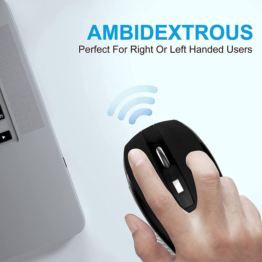 10 Pack 2.4Ghz Wireless Mouse with USB Receiver for Laptop PC Computer Notebook