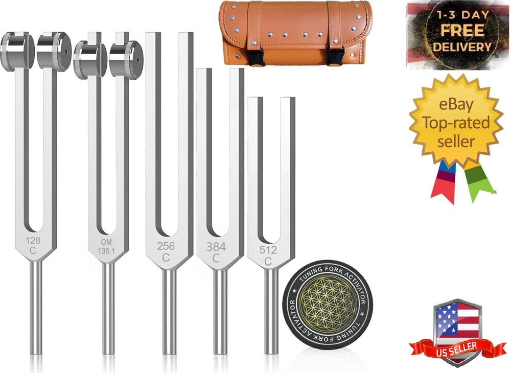 Resonance Tuning Forks for Healing Set - Weighted & Unweighted Tuning Fork Set I
