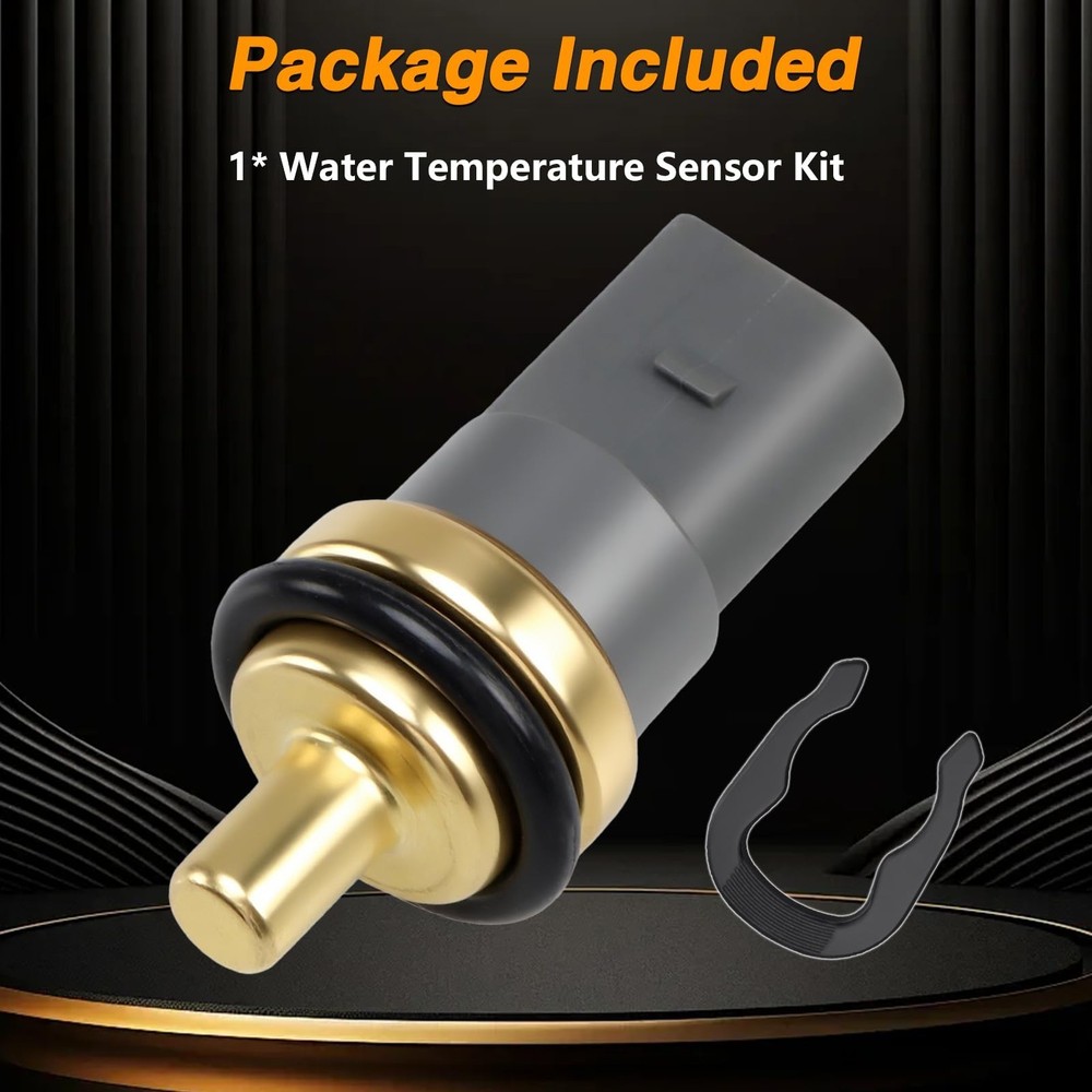 Engine Water Temperature Sensor, ECT Thermo Switch Compatible with Passat Jet...