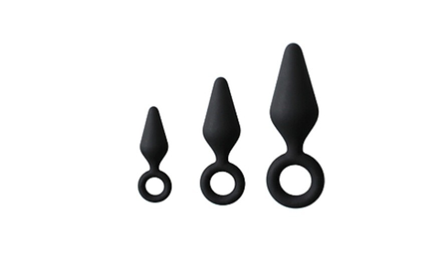 PANTHEON THREE MUSES ANAL BUTT PLUGS 3 PACK NEW