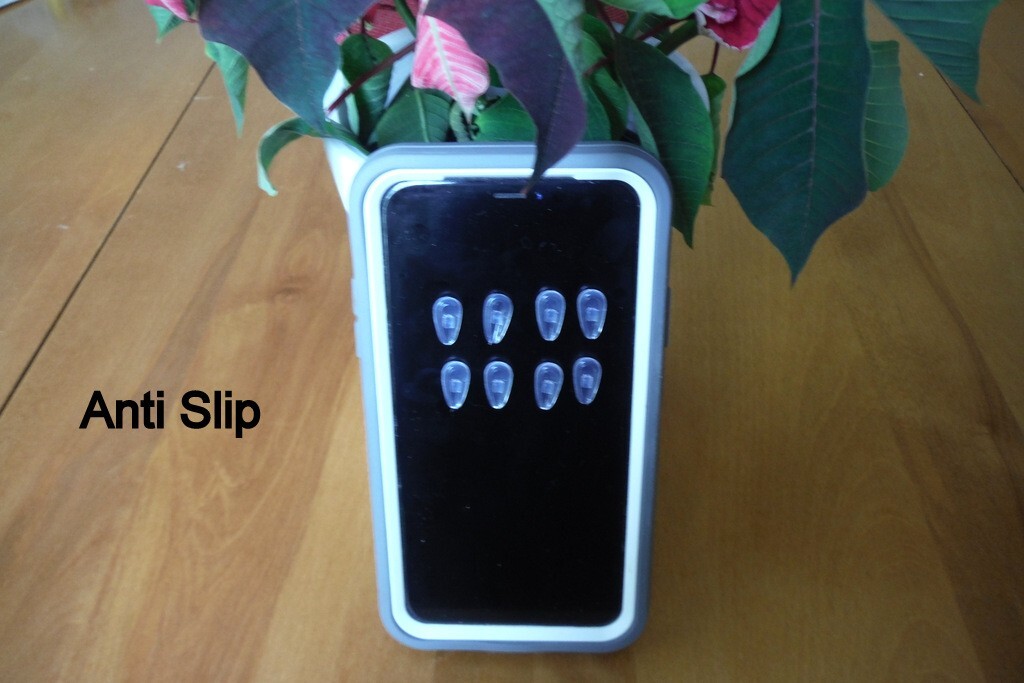 4 Pcs Soft Nose Pads Push in Silicone Air Chamber Anti Slip Eyeglasses