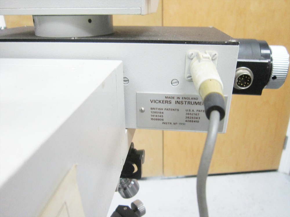 VICKERS INSTRUMENTS MICROCAM FIBRE LAUNCH ILLUMINATOR MICROSCOPE