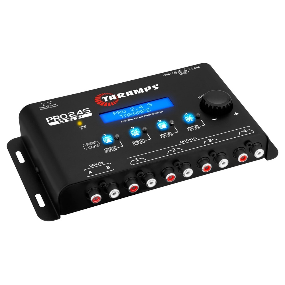 Taramp's Pro 2.4S DSP Crossover full Digital Signal Processor and Equalizer w...