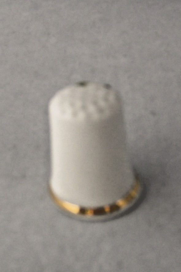 Bone China Thimbles x 6 Birds etc