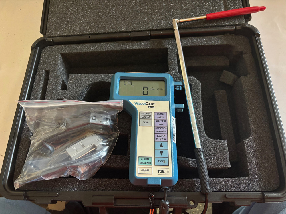 VELOCICALC PLUS 8384A- MULTI AIR VELOCITY VENTILATION METER WITH SOFTWARE