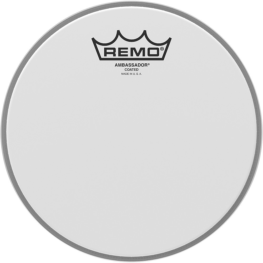 Remo Ambassador Coated Head 8 in.