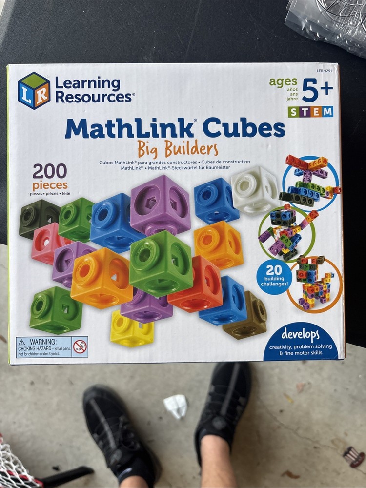 Learning Resources Mathlink Cubes