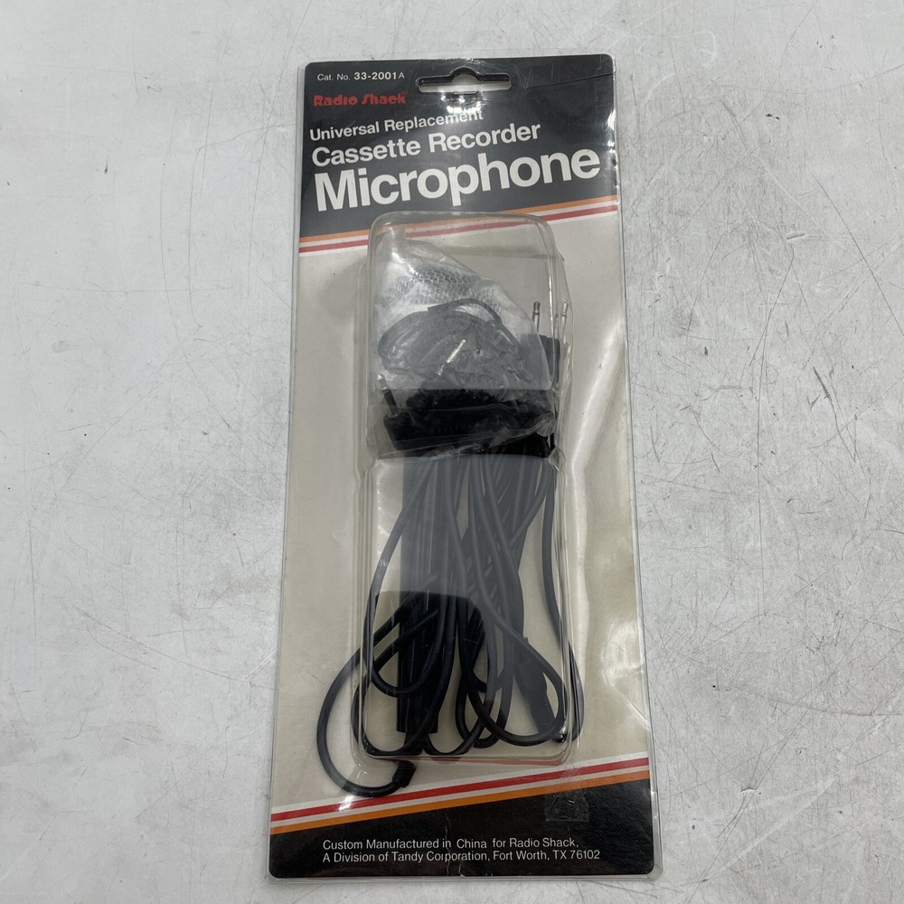 Radio Shack 33-2001A Dynamic Microphone MW00A2